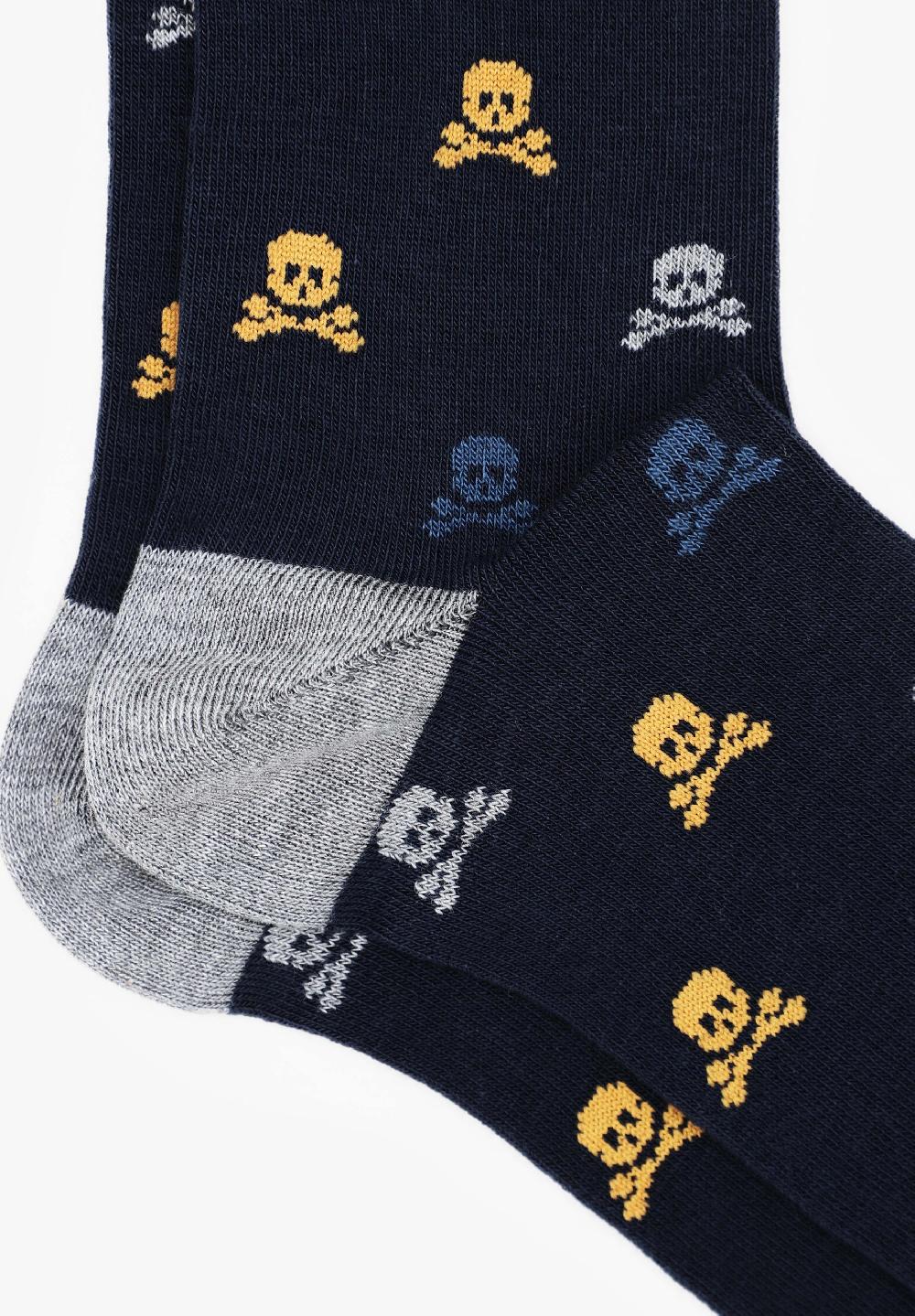 Scalpers CALCETINES CALAVERAS NAVY