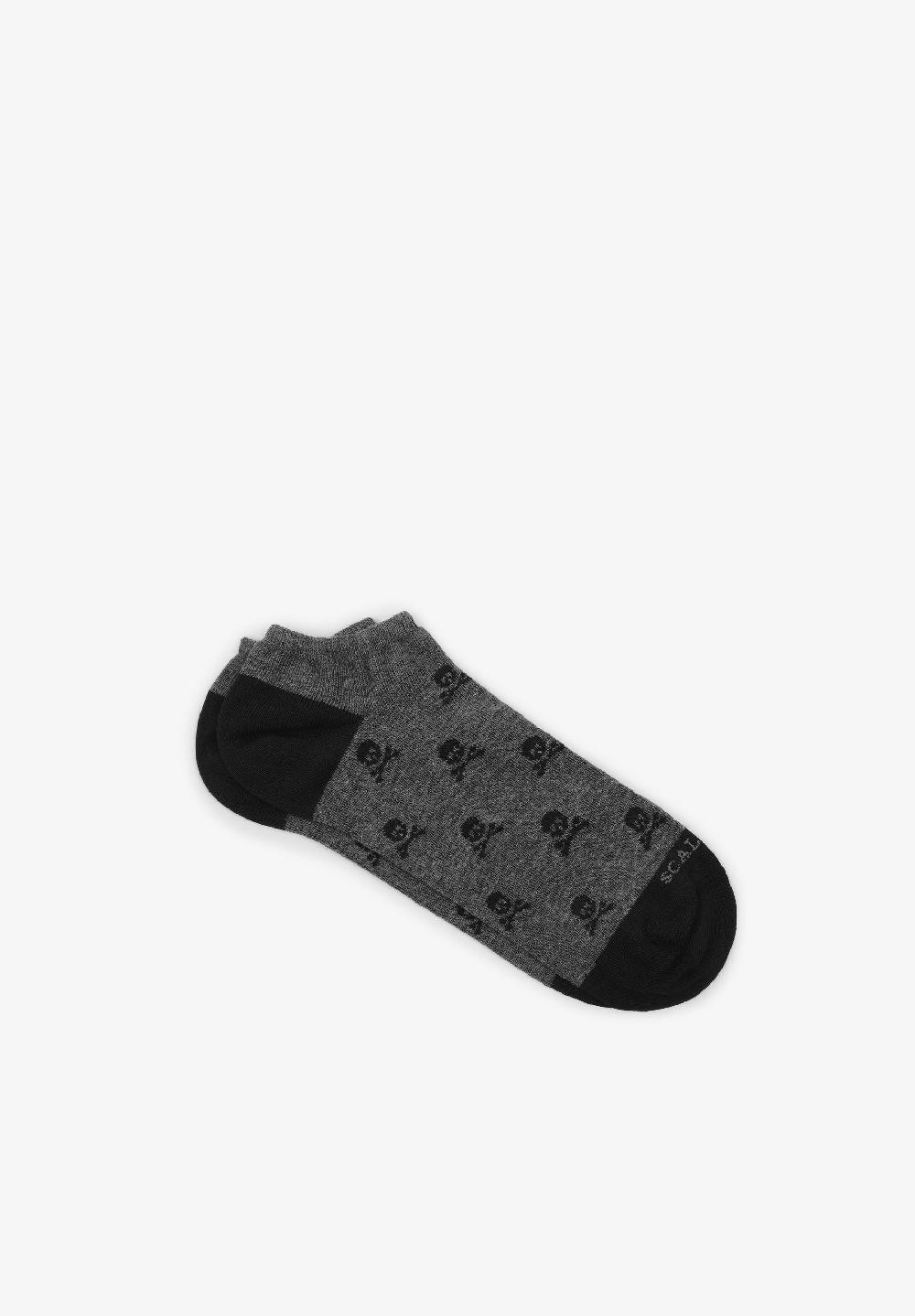 scalpers CALCETINES CORTOS CALAVERAS DARK GREY