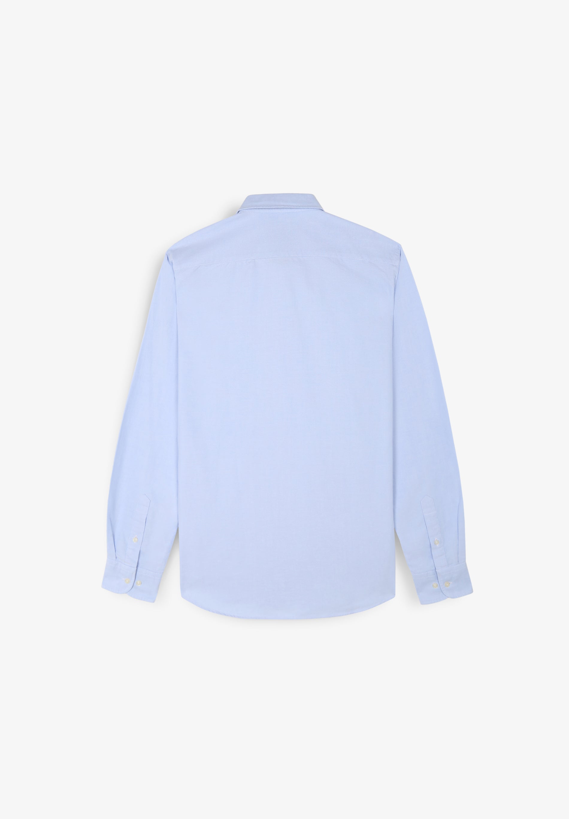 Scalpers CAMISA OXFORD CALAVERA CONTRASTE SKYBLUE