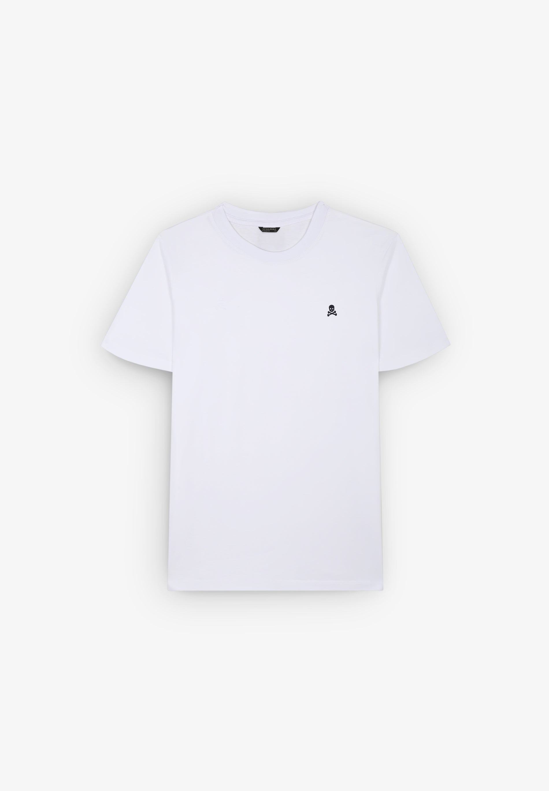 Scalpers CAMISETA BÁSICA CALAVERA WHITE