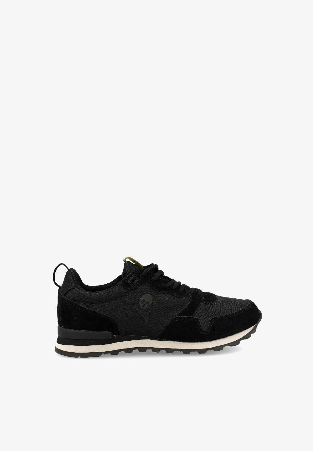 Scalpers CANADIAN SUEDE SNEAKERS BLACK