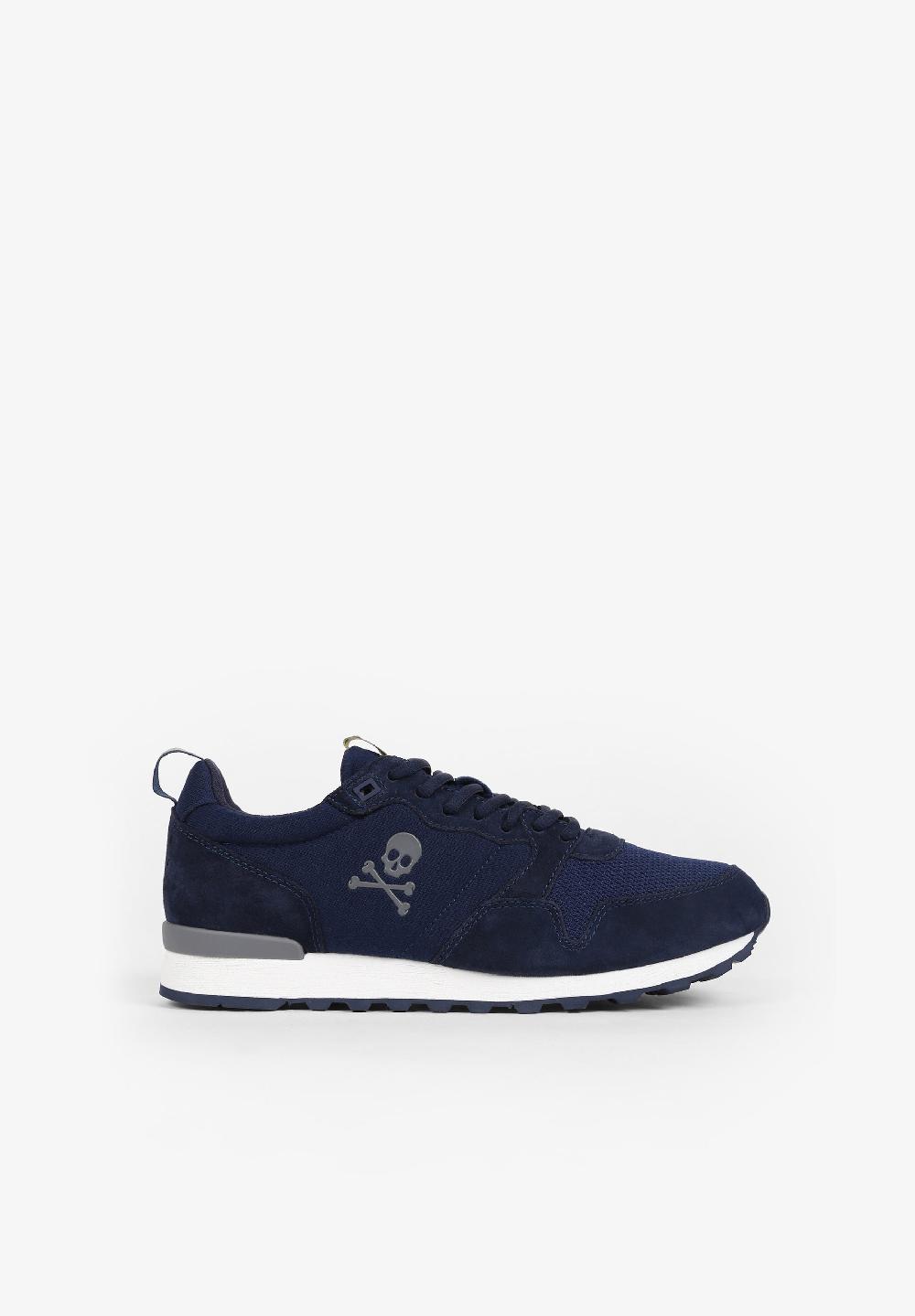 Scalpers CANADIAN SUEDE SNEAKERS NAVY