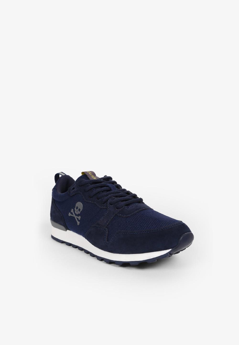 Scalpers CANADIAN SUEDE SNEAKERS NAVY