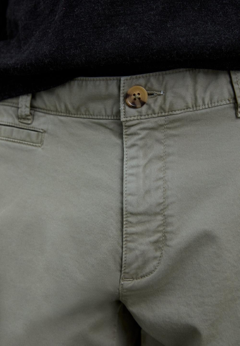 Scalpers CASUAL CHINO TROUSERS LIGHT KHAKI