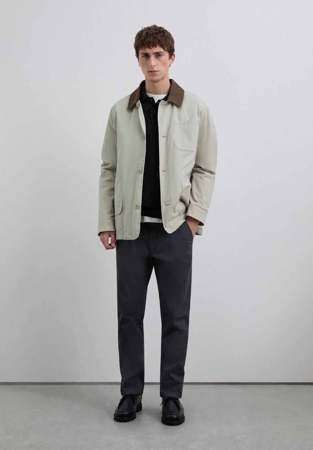 Scalpers CASUAL CHINO TROUSERS NAVY