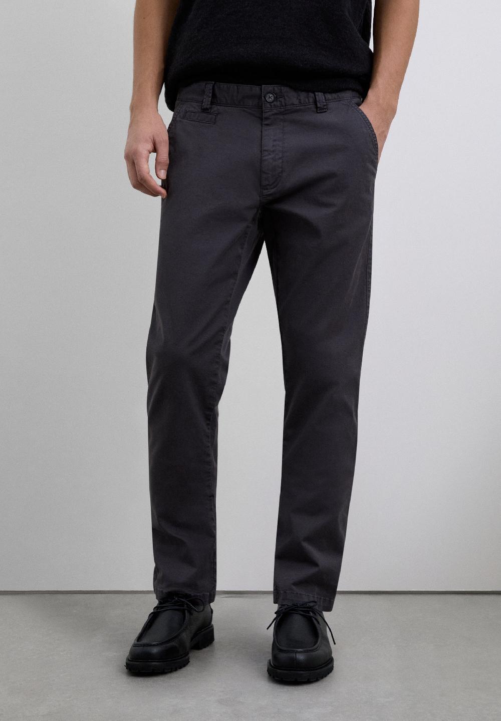 Scalpers CASUAL CHINO TROUSERS NAVY
