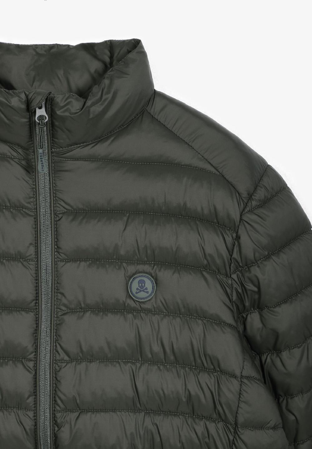 Scalpers CHAQUETA ACOLCHADA CALAVERA KHAKI