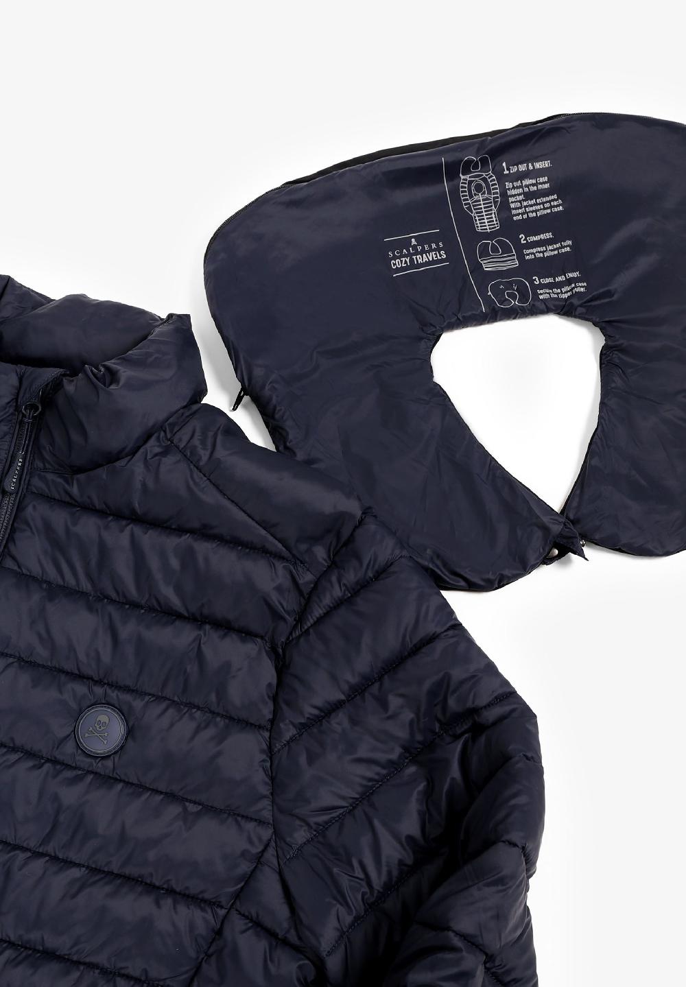 Scalpers CHAQUETA ACOLCHADA LIGERA NAVY