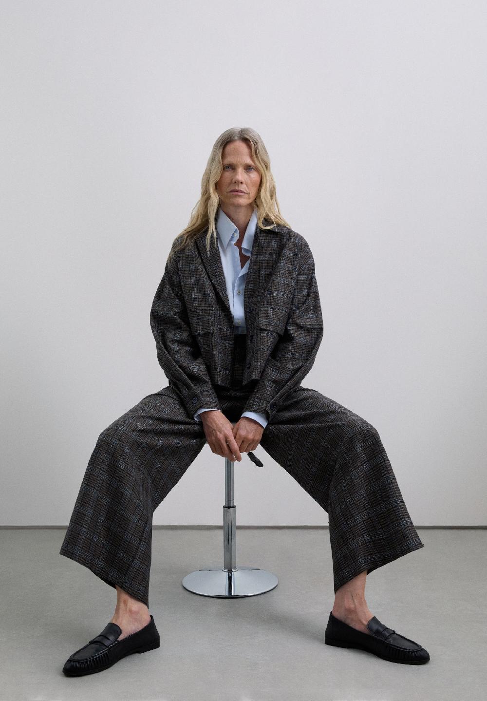 Scalpers CHECKED CULOTTES BLUE CHECK