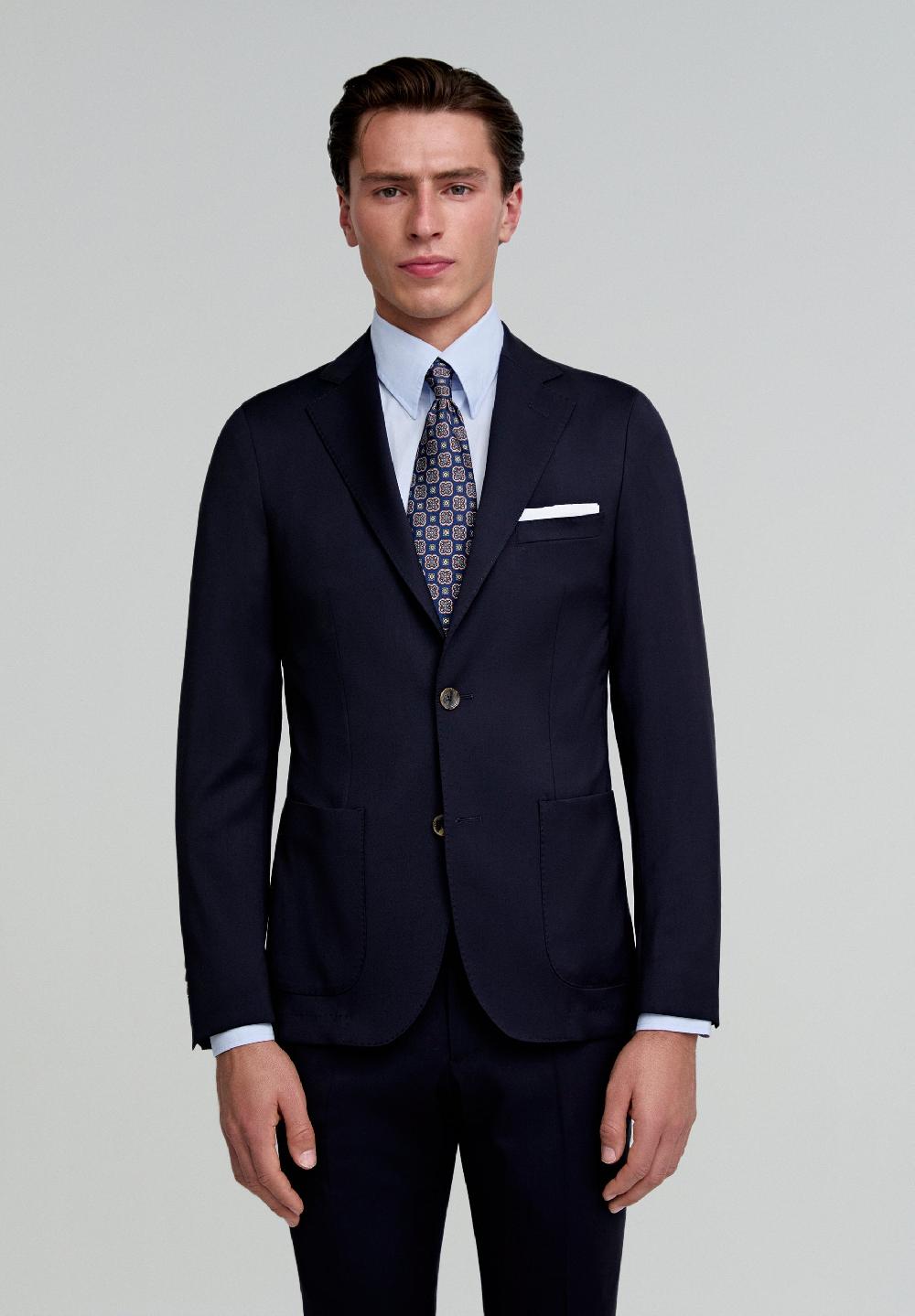 Scalpers CLASSIC BLUE WOOL SUIT BLUE