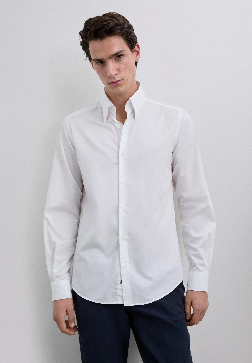 Scalpers CLASSIC DRESS SHIRT WHITE