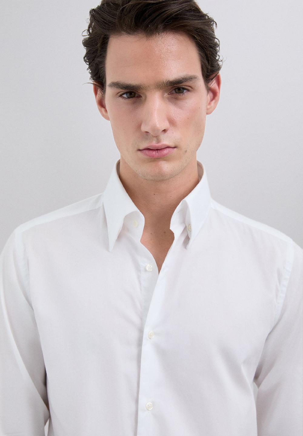 scalpers CLASSIC DRESS SHIRT WHITE