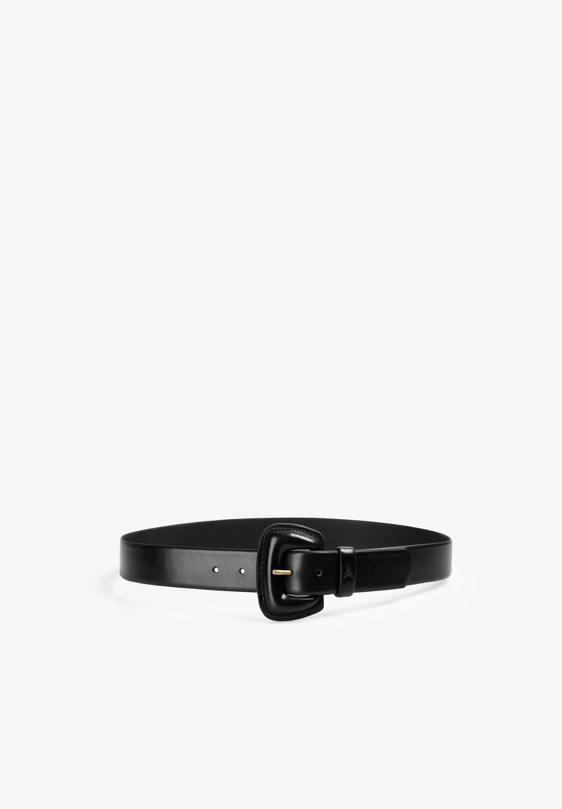 Scalpers CLASSIC LEATHER BELT BLACK
