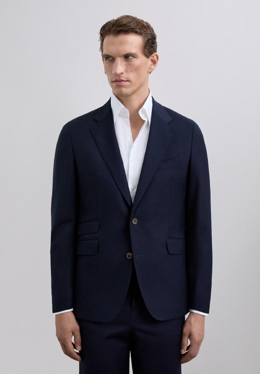 Scalpers CLASSIC WOOL BLAZER NAVY