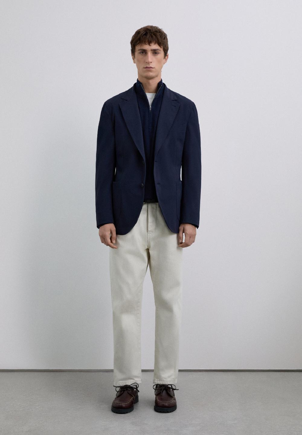 Scalpers COMFORT SUIT BLAZER NAVY