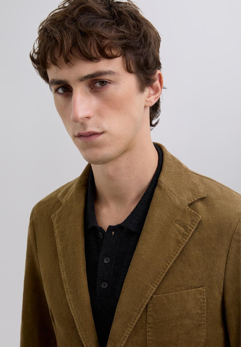 Scalpers CORDUROY BLAZER CAMEL