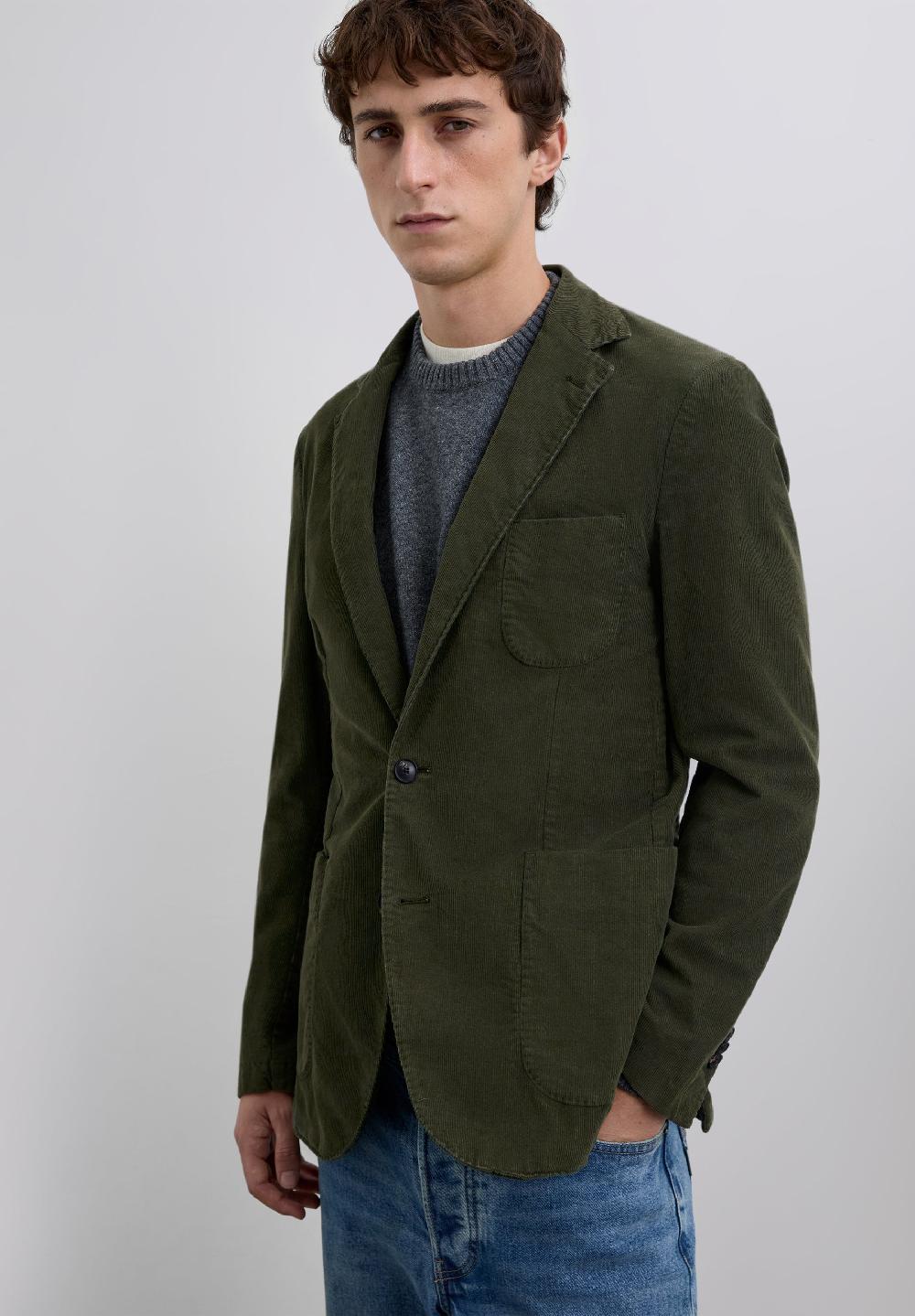 Scalpers CORDUROY BLAZER KHAKI