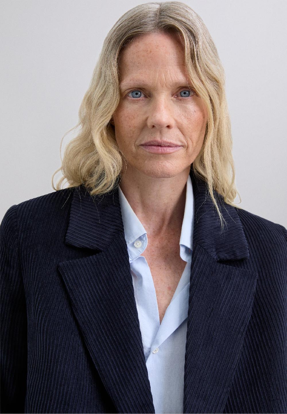 Scalpers CORDUROY BLAZER NAVY