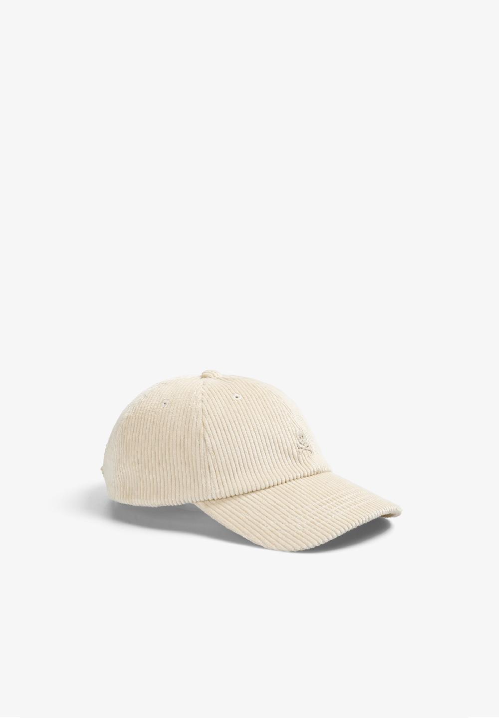scalpers CORDUROY LOGO CAP ECRU
