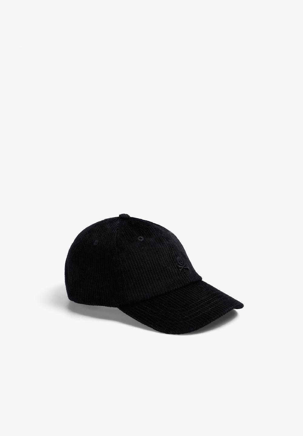 scalpers CORDUROY LOGO CAP NAVY