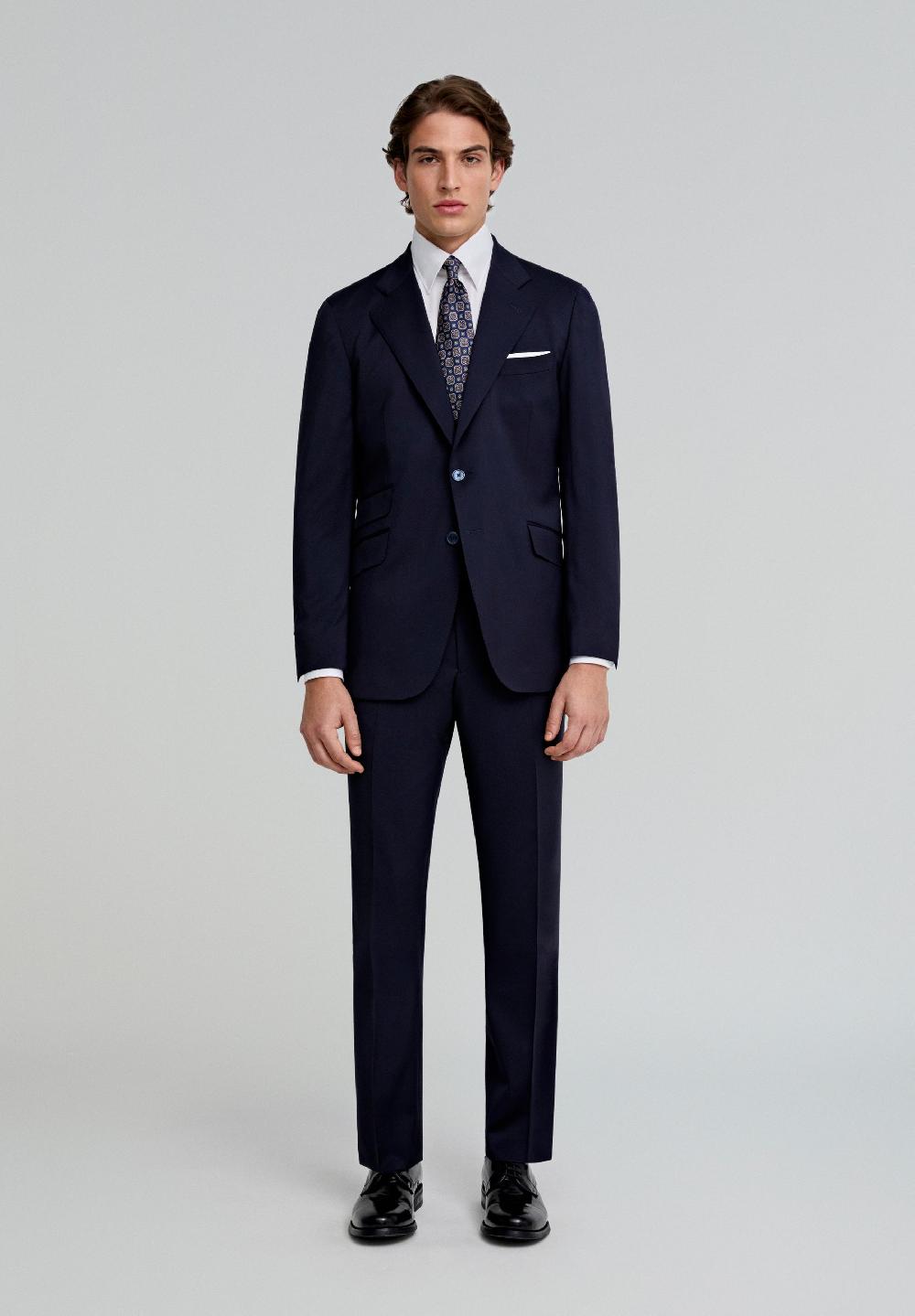 Scalpers COSTUME EN LAINE BLEU BLUE