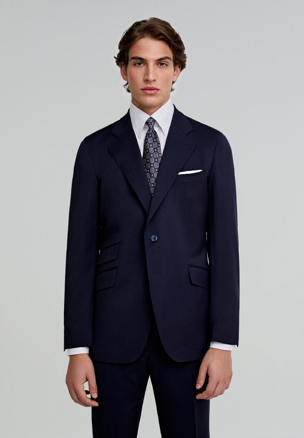 Scalpers COSTUME EN LAINE BLEU BLUE