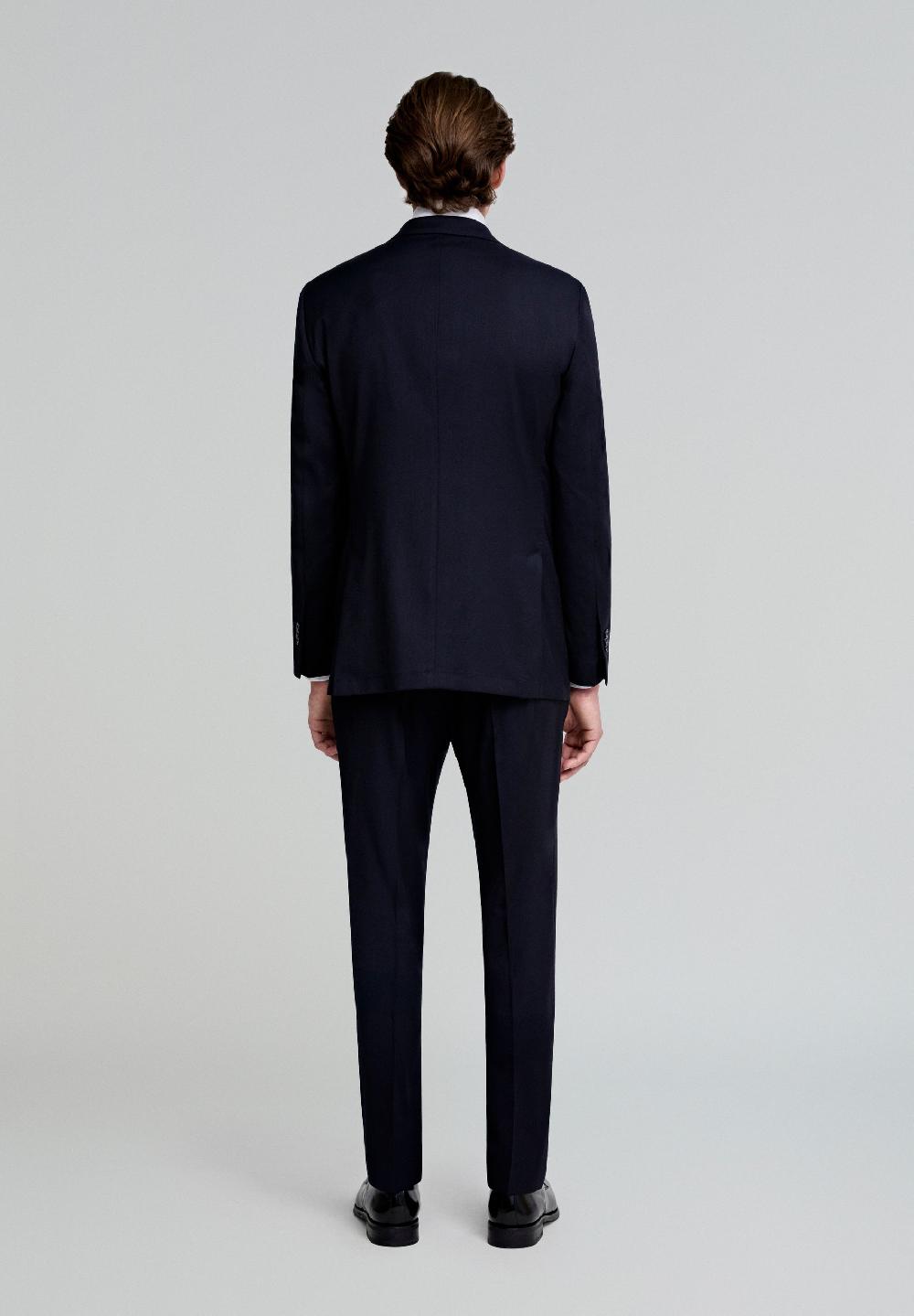 Scalpers COSTUME EN LAINE BLEU MARINE BLUE