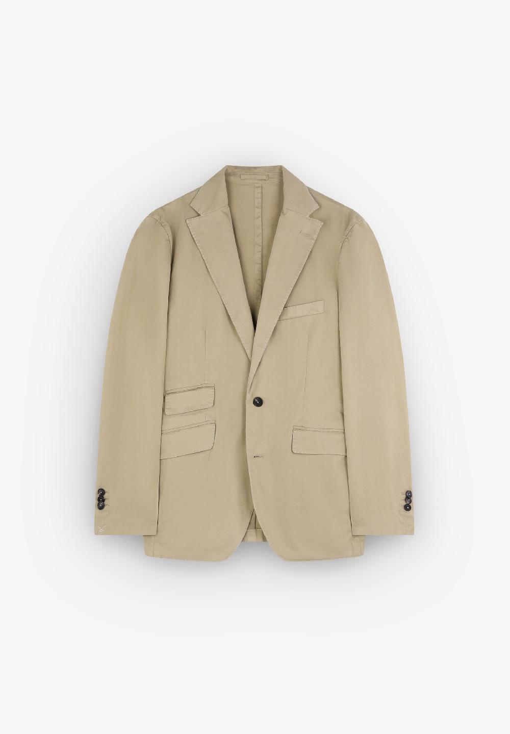 Scalpers COTTON BLAZER LIGHT KHAKI