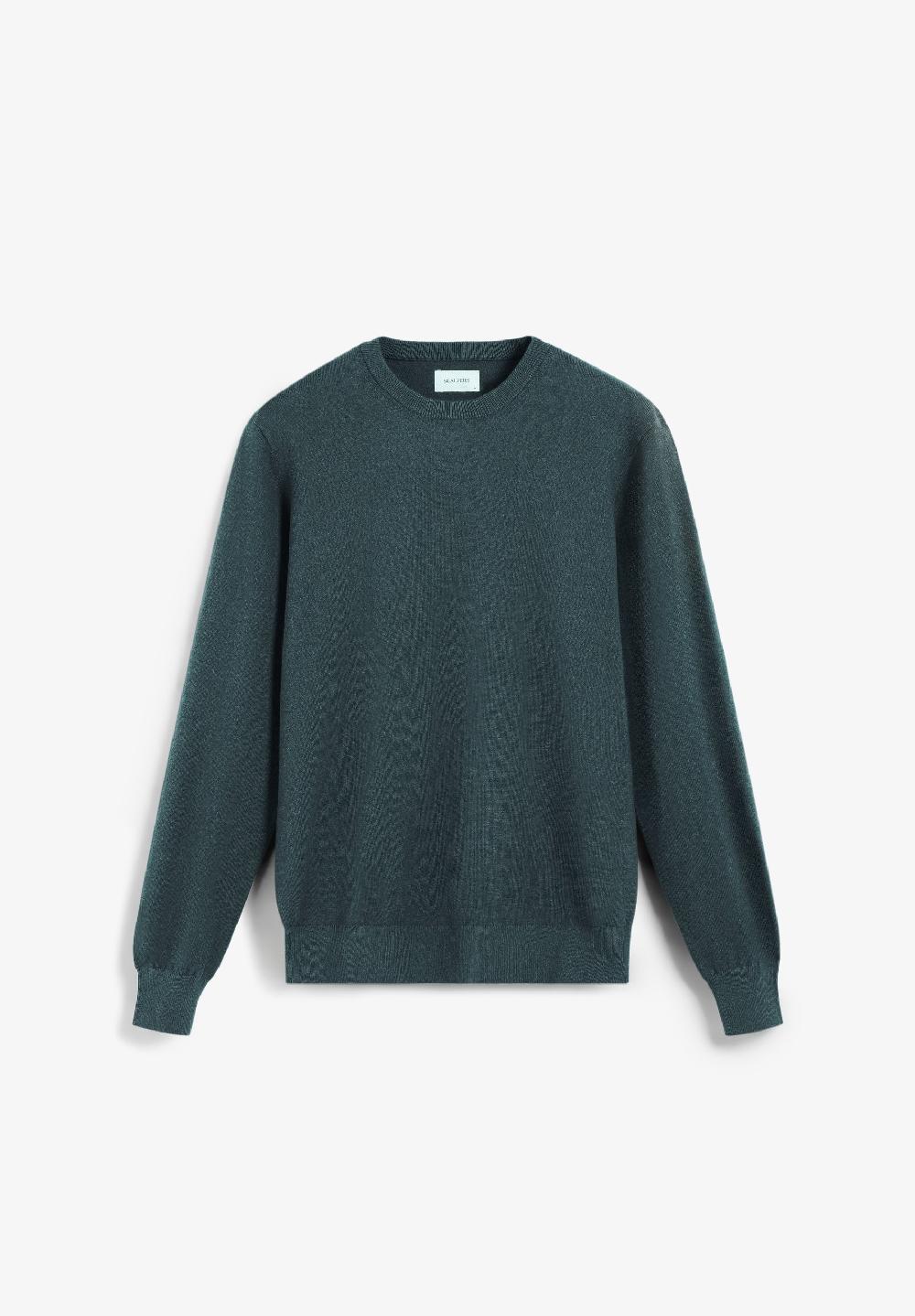 Scalpers COTTON KNIT LONG SLEEVE SWEATER DUCK