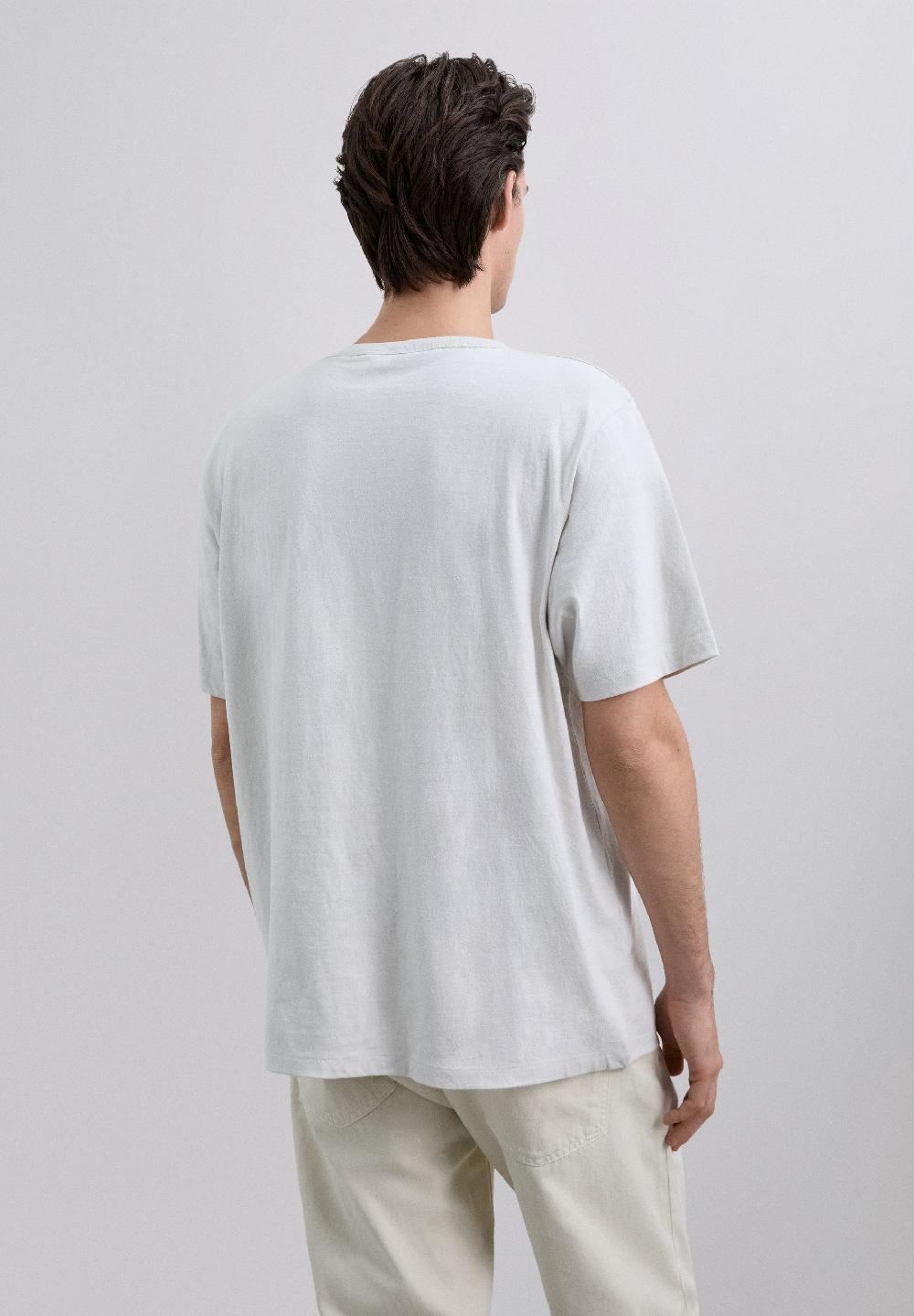 Scalpers COWBOY PRINT T-SHIRT LIGHT GREY