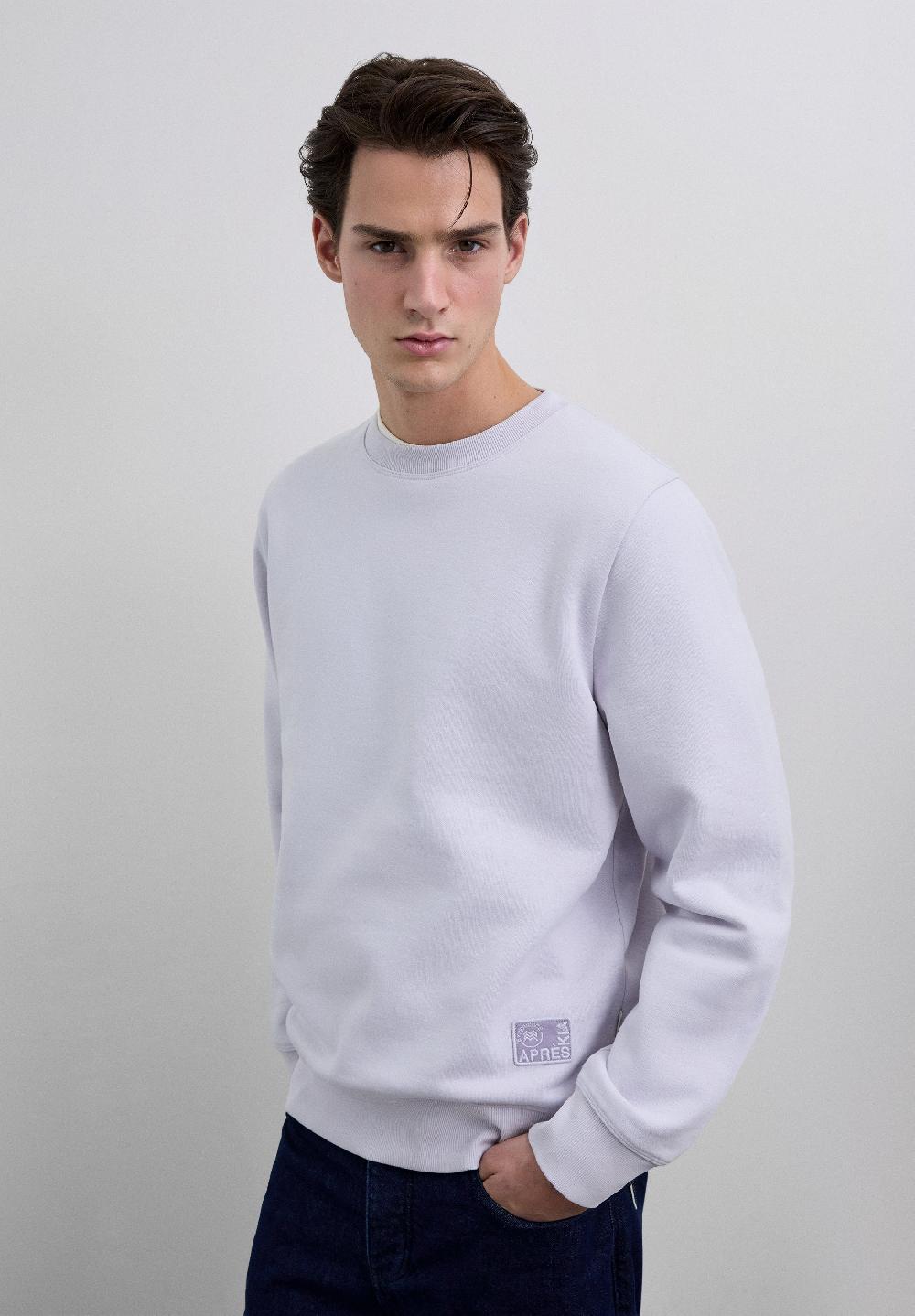 Scalpers CREWNECK MARCHICA SWEATER LILAC