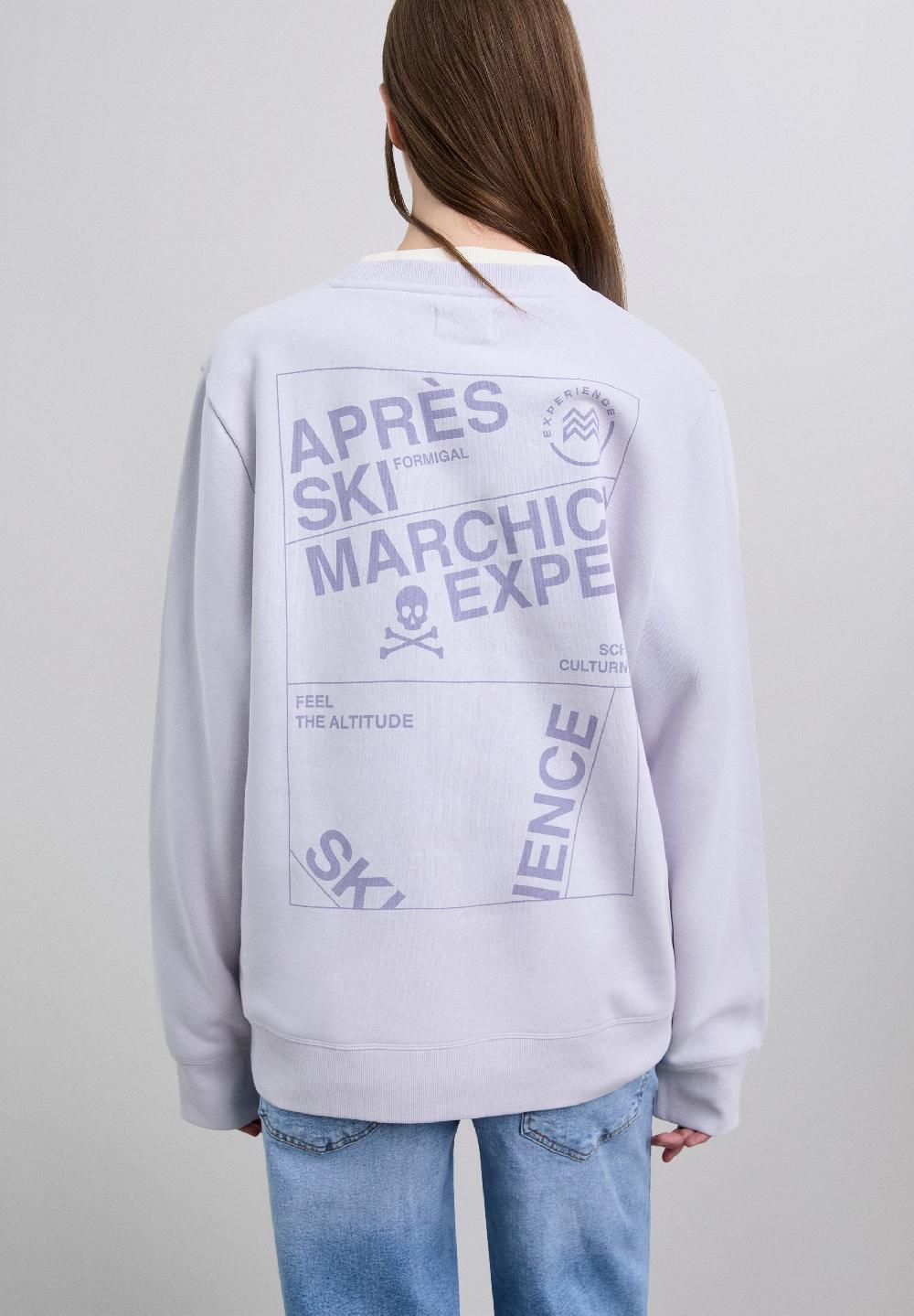 Scalpers CREWNECK MARCHICA SWEATER LILAC