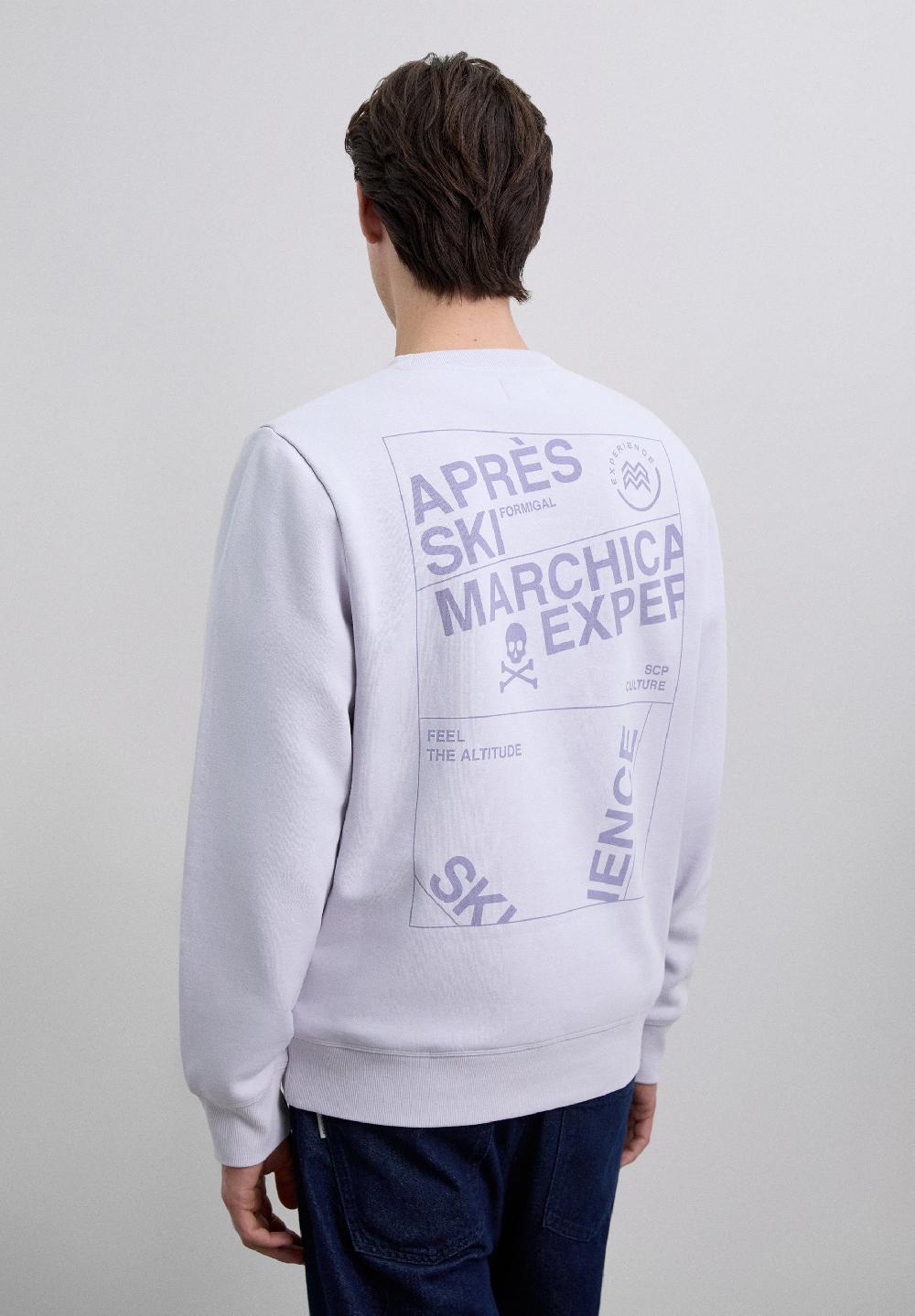scalpers CREWNECK MARCHICA SWEATER LILAC
