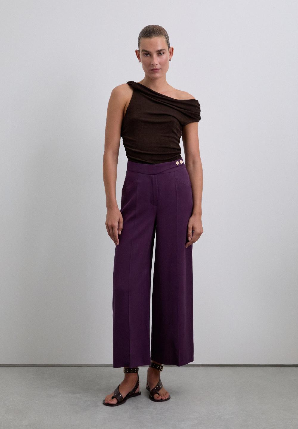 Scalpers CULOTTES WITH DARTS PURPLE