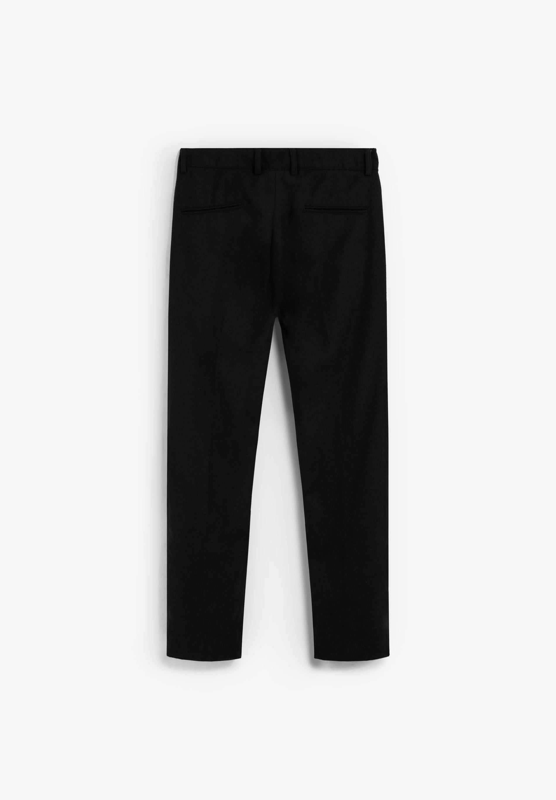 Scalpers DARTED WOOL BLEND TROUSERS GREY