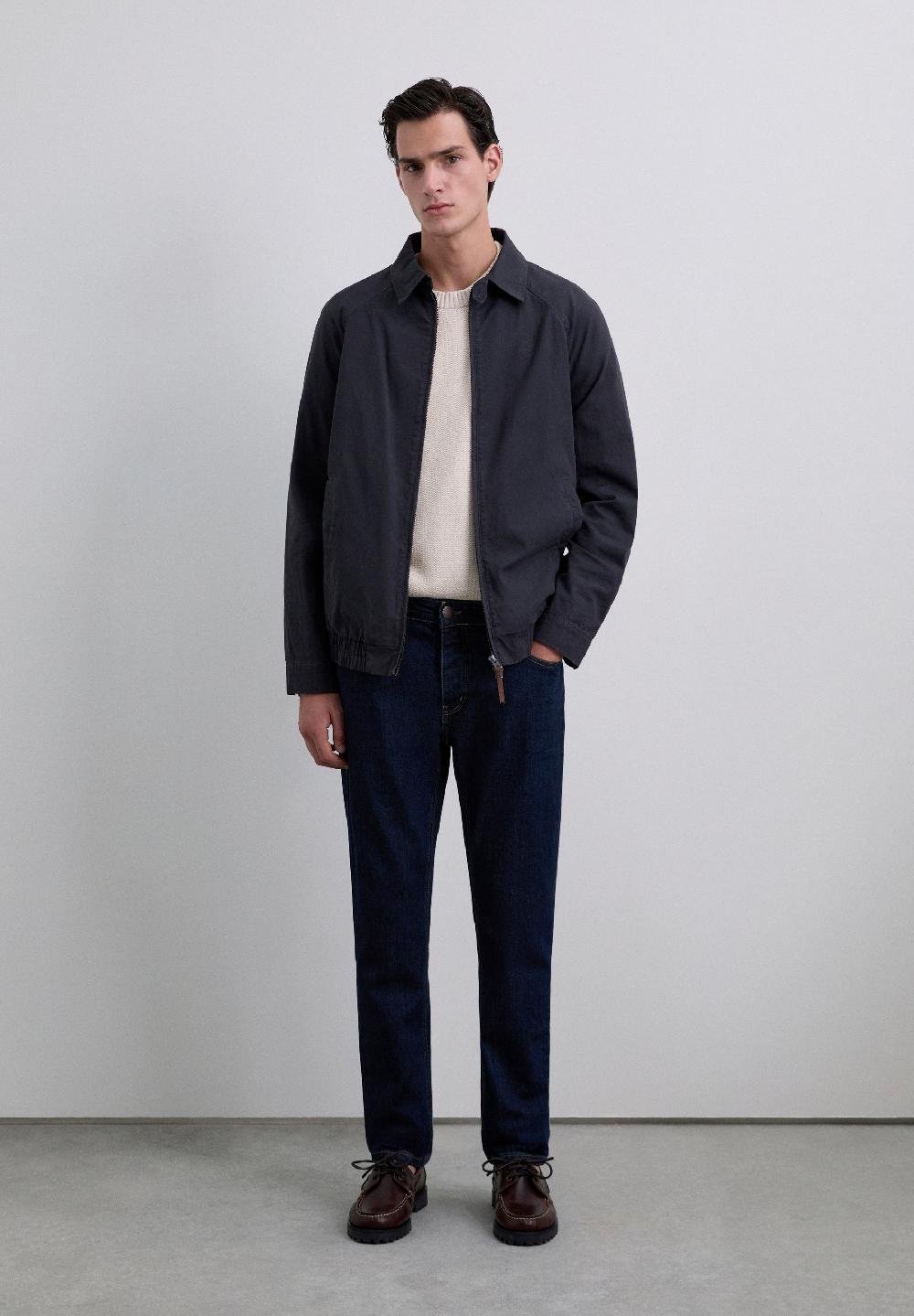 Scalpers DENIM TROUSERS DARK BLUE