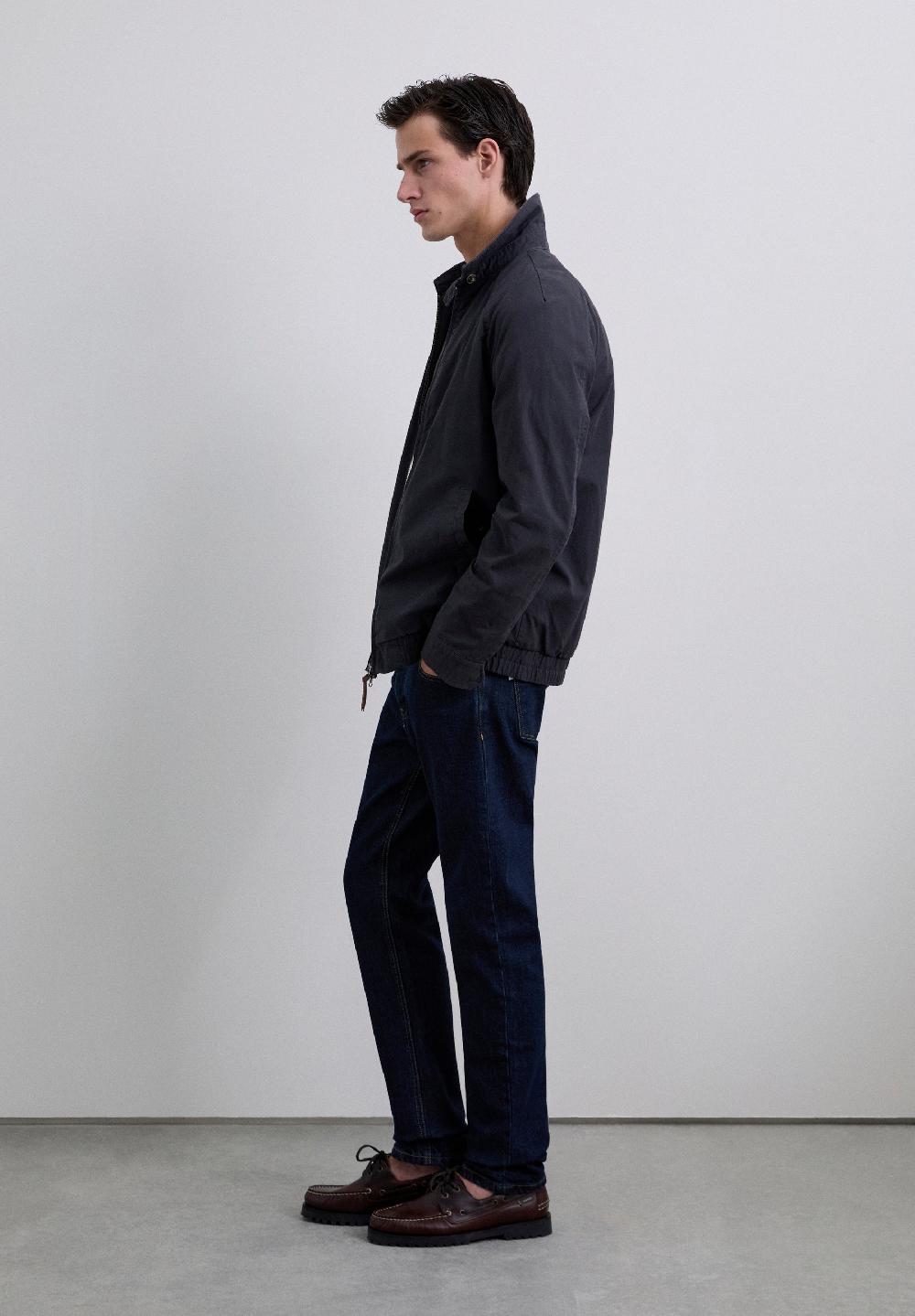 scalpers DENIM TROUSERS DARK BLUE