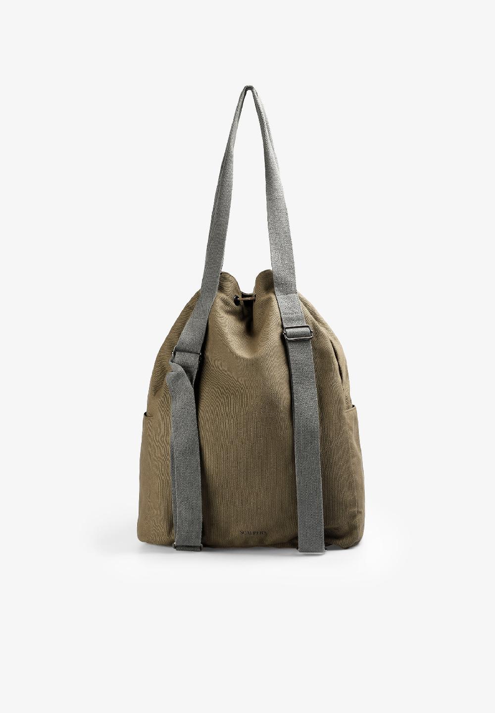 Scalpers DOUBLE STRAP BAG WITH LOGO STONE
