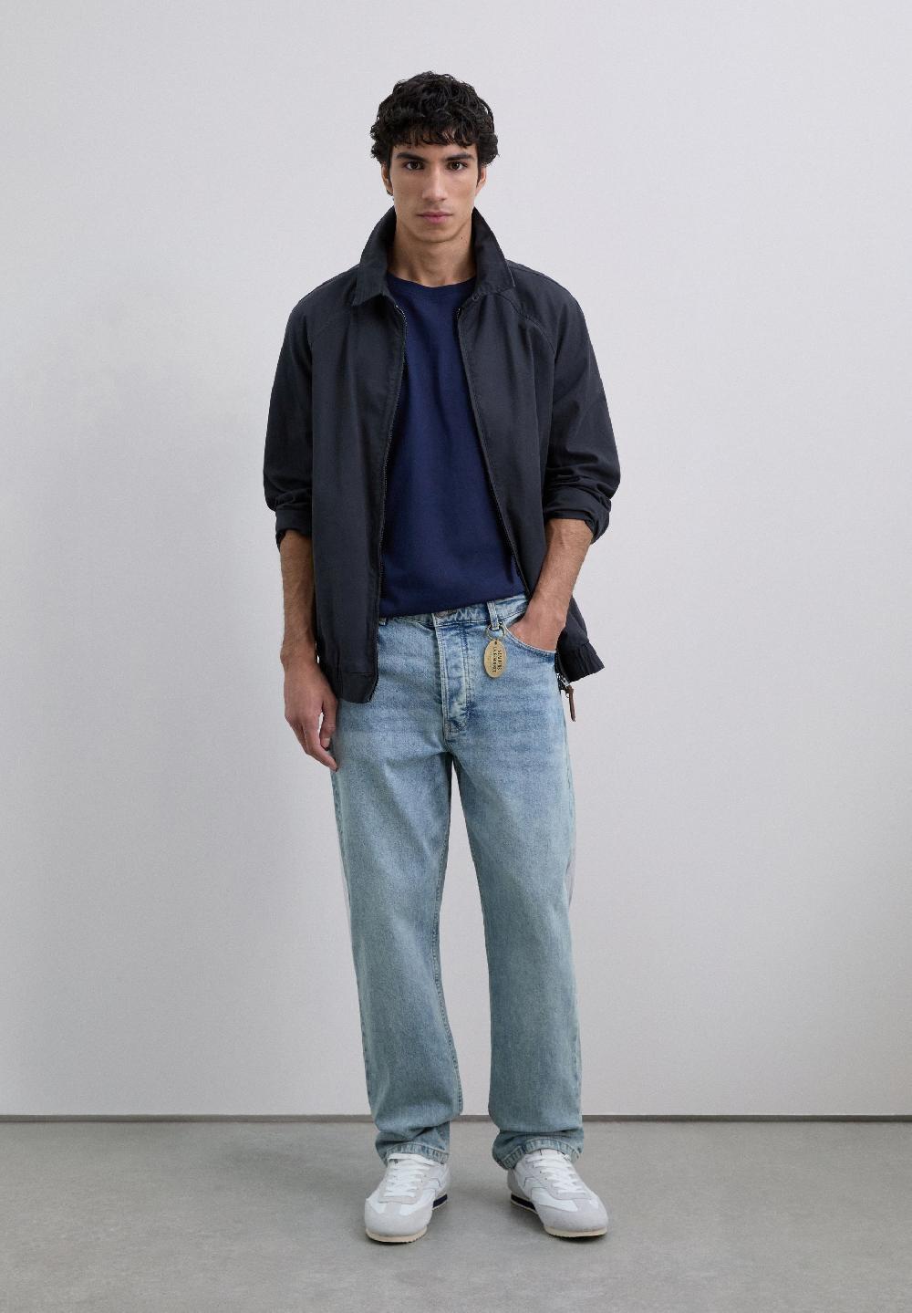 Scalpers EMBROIDERED LOGO PATCH T-SHIRT DARK NAVY