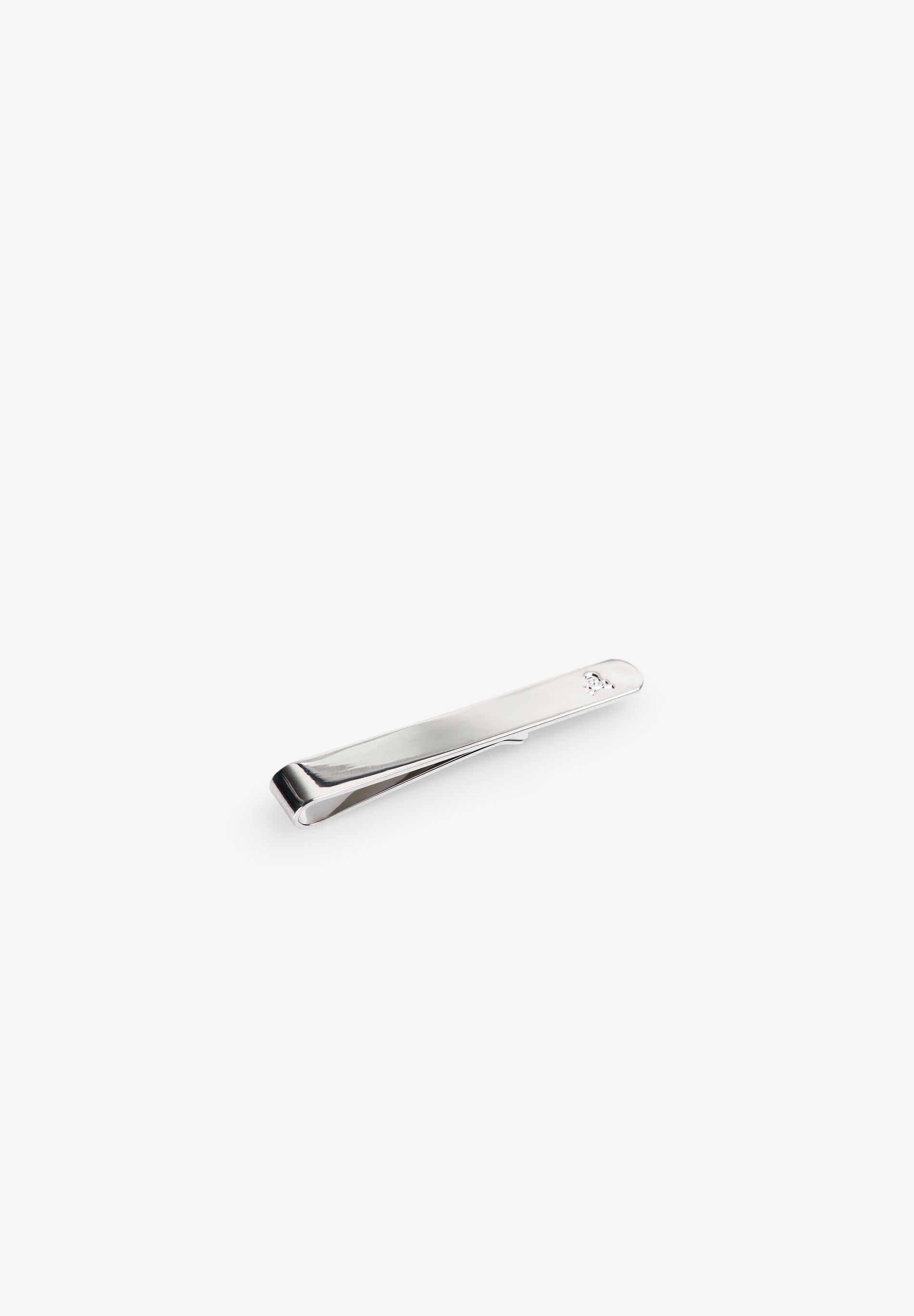 Scalpers ENGRAVED METAL TIE CLIP SILVER