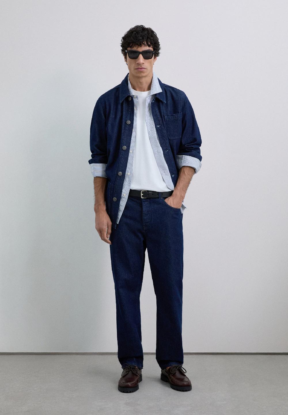 Scalpers FADED DENIM JACKET DENIM