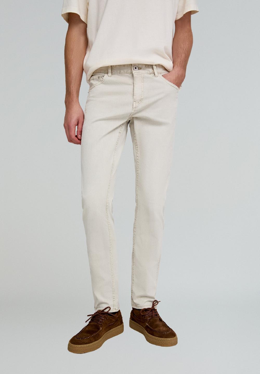 Scalpers FIVE-POCKET TROUSERS BEIGE