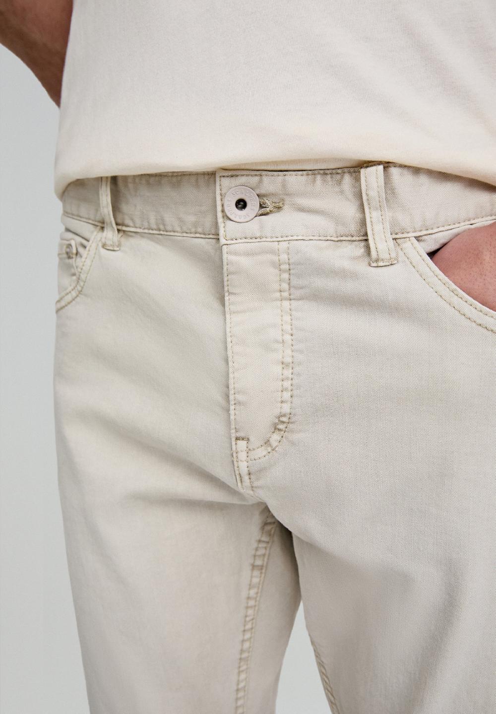 Scalpers FIVE-POCKET TROUSERS BEIGE