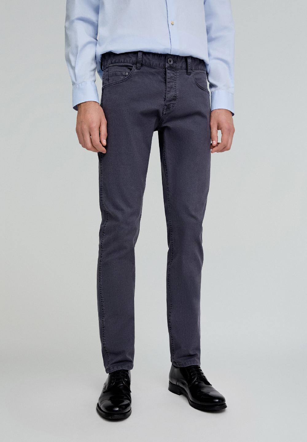 Scalpers FIVE-POCKET TROUSERS NAVY
