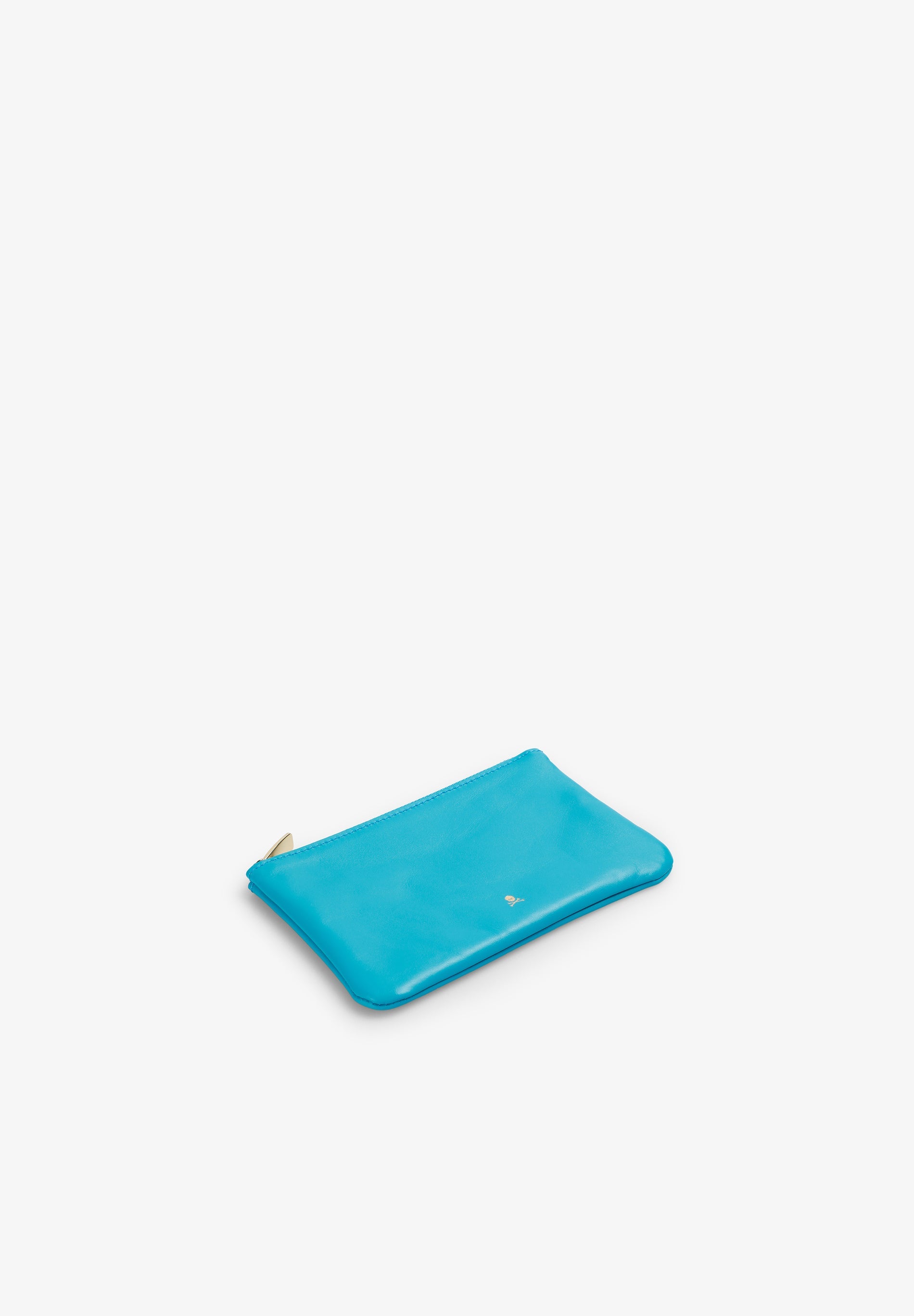 Scalpers FLUOR LEATHER COIN PURSE TURQUOISE