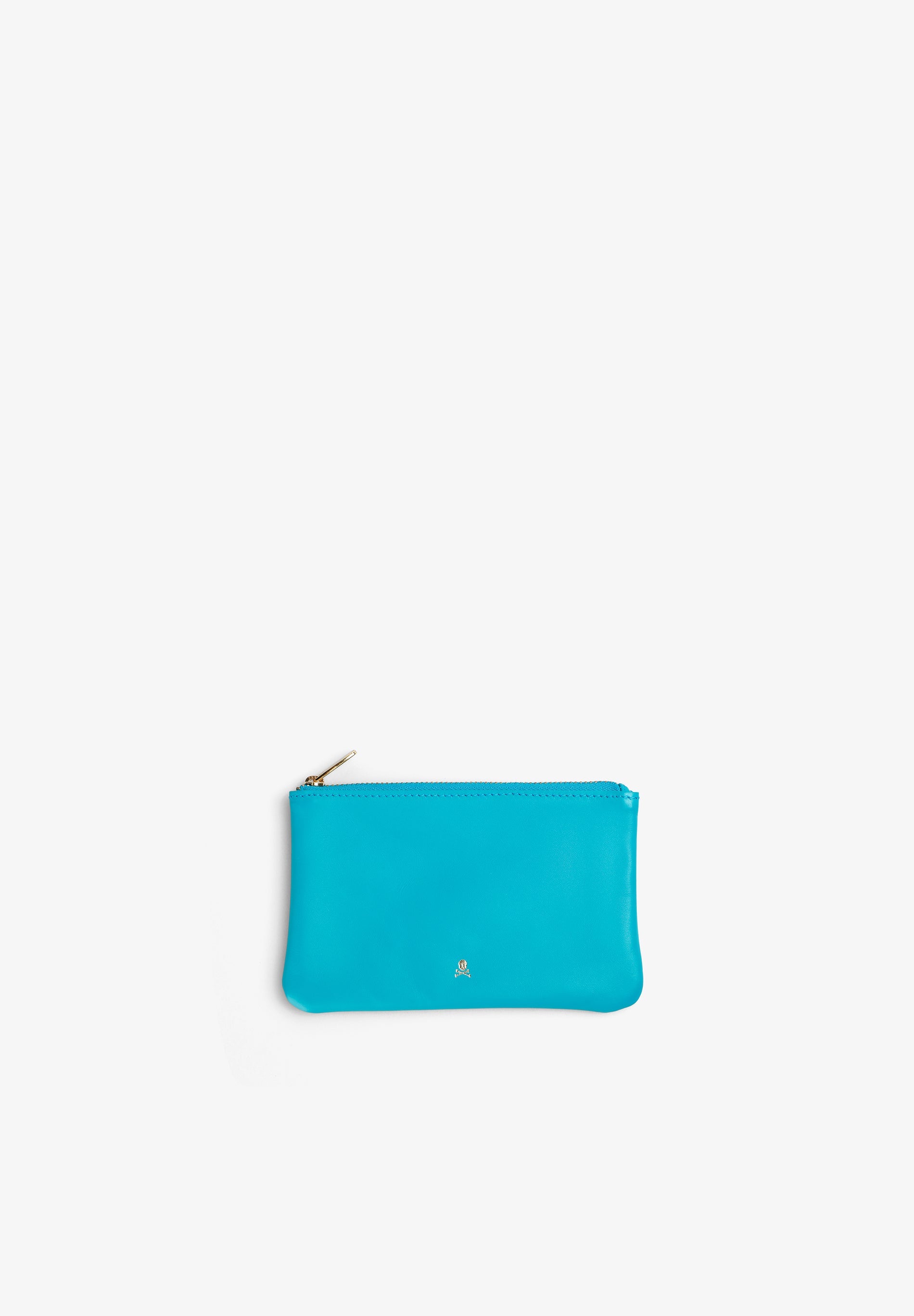 scalpers FLUOR LEATHER COIN PURSE TURQUOISE