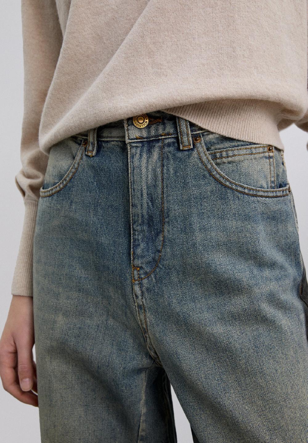 Scalpers FULL LENGTH HIGH-RISE JEANS INDIGO