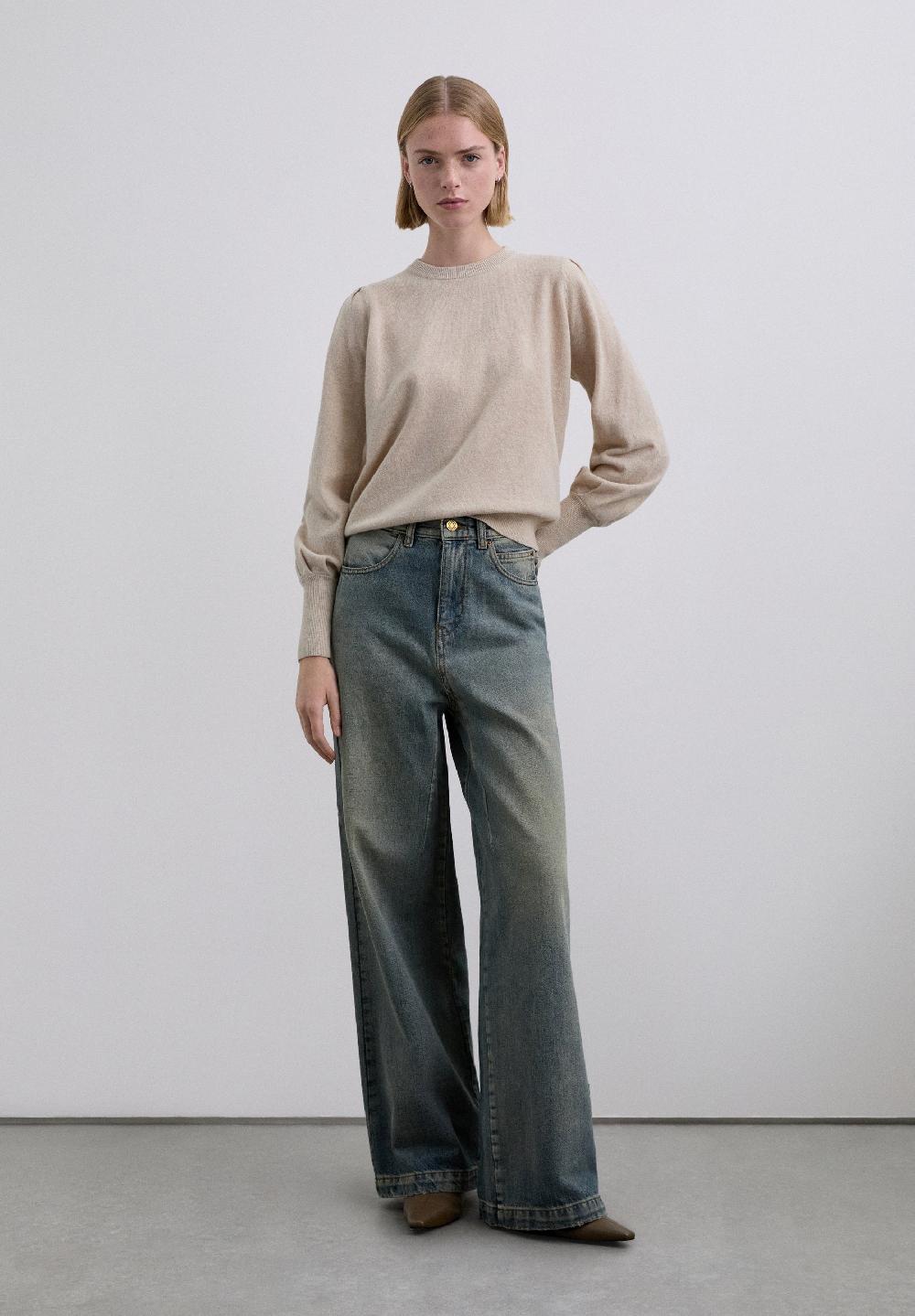 scalpers FULL LENGTH HIGH-RISE JEANS INDIGO