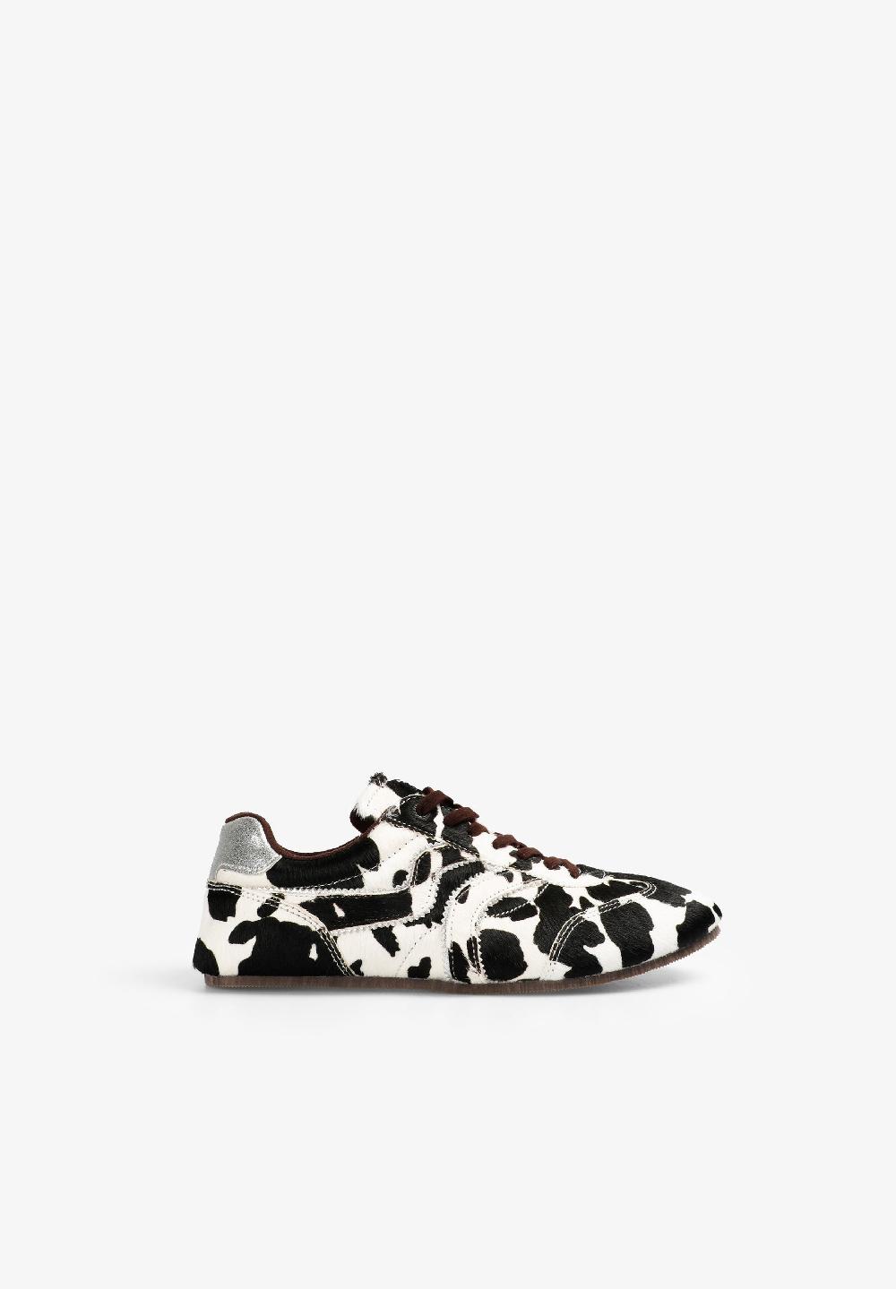 scalpers FUR SNEAKERS ANIMAL PRINT