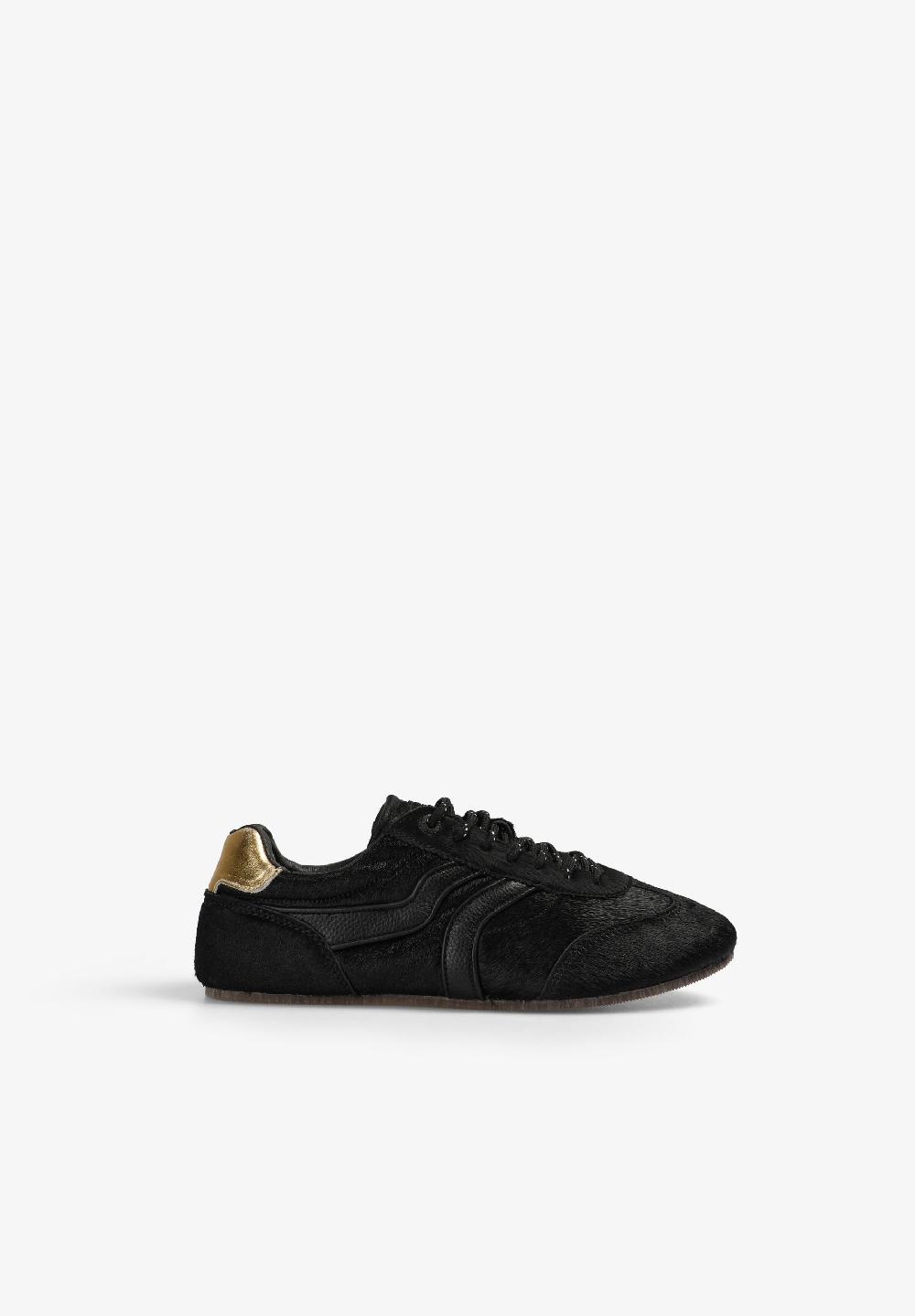 Scalpers FUR SNEAKERS BLACK